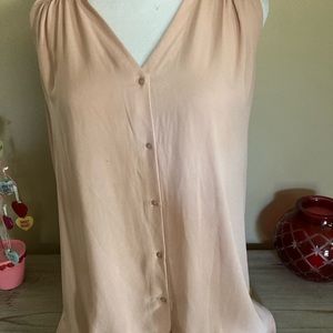 H & M pink sleeveless top